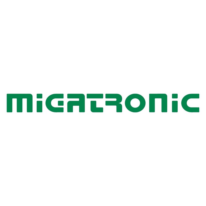 Migatronic logo.