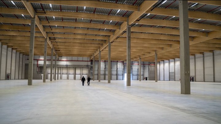 First Lager's new and empty warehouse, soon equipped with LOGIA WMS to enhance operational efficiency through a more systematic workflow.